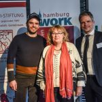 Silke Schwartau von der Verbraucherzentrale mit Steffen Henssler und Kai Gosslar