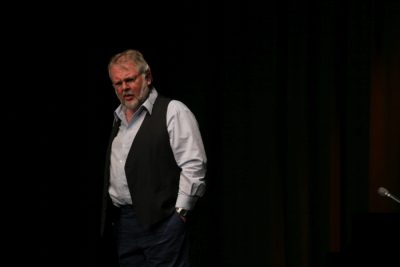 Es ging um (nicht nur lecker) Essen bei Gerd Spiekermann. Auch mit dabei: die Poetry Slammer Lennart Hamann und Hannes Maaß