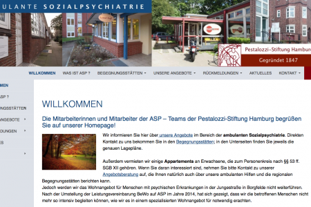 Ambulante Sozialpsychiatrie Ambulante Sozialpsychiatrie